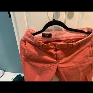 J crew Nantucket red size 2 scout chino pants